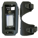 Housse en Cuir Noir avec Porte-Bras pour I.Safe IS530